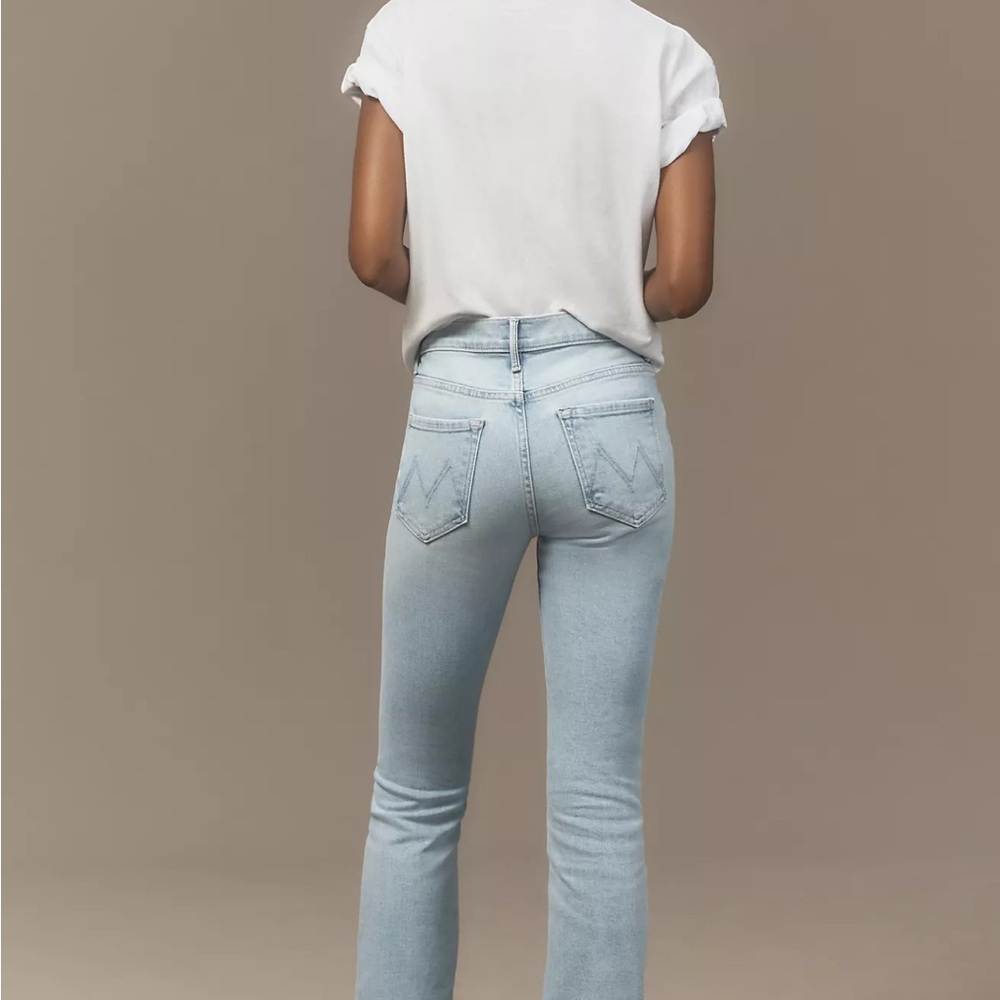 MOTHER The Insider Sneak High-Rise Flare Jeans - Picture 2 of 3